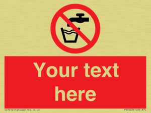 PV7622: Custom prohibition not drinking water