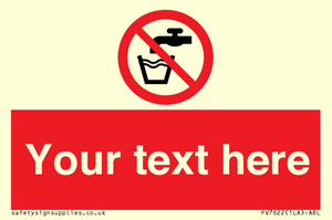 PV7622: Custom prohibition not drinking water