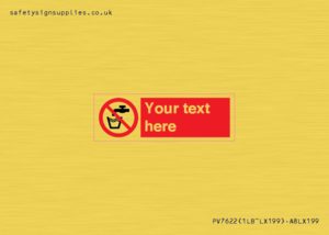 PV7622: Custom prohibition not drinking water