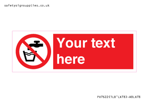 PV7622: Custom prohibition not drinking water