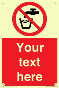 PV7622: Custom prohibition not drinking water