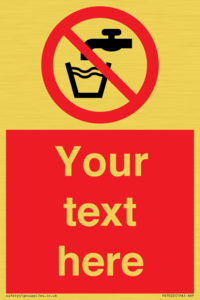 PV7622: Custom prohibition not drinking water