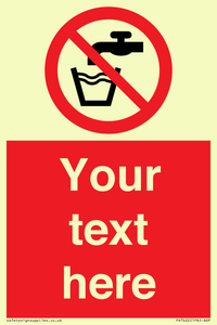 PV7622: Custom prohibition not drinking water