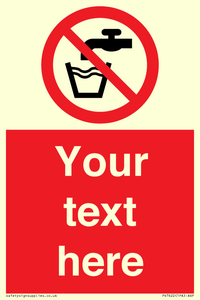 PV7622: Custom prohibition not drinking water