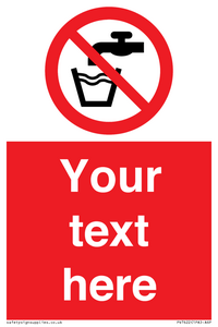 PV7622: Custom prohibition not drinking water