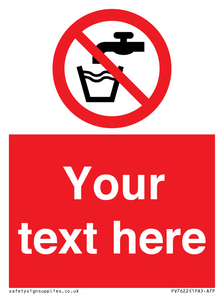 PV7622: Custom prohibition not drinking water