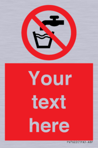 PV7622: Custom prohibition not drinking water