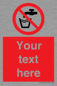 PV7622: Custom prohibition not drinking water