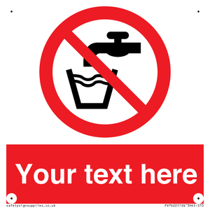 PV7622: Custom prohibition not drinking water