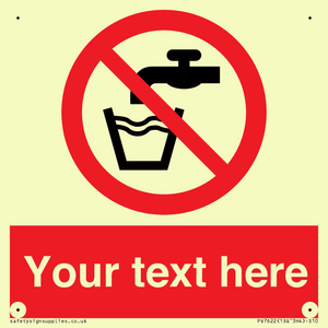 PV7622: Custom prohibition not drinking water