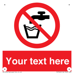PV7622: Custom prohibition not drinking water