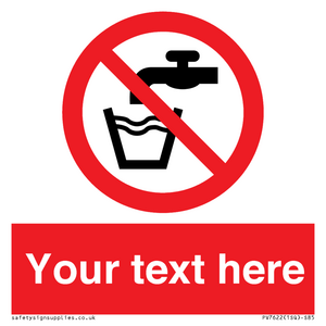 PV7622: Custom prohibition not drinking water