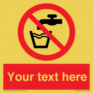 PV7622: Custom prohibition not drinking water