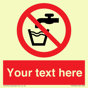 PV7622: Custom prohibition not drinking water