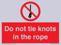 PV7644: Do not tie knots in the rope