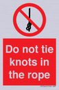 PV7644: Do not tie knots in the rope