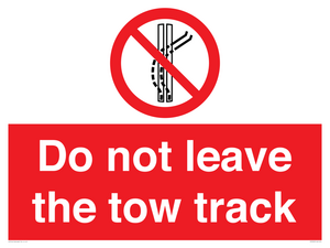 PV7650: Do not leave the tow track