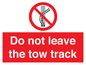 PV7650: Do not leave the tow track