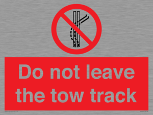 PV7650: Do not leave the tow track