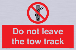 PV7650: Do not leave the tow track