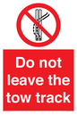 PV7650: Do not leave the tow track
