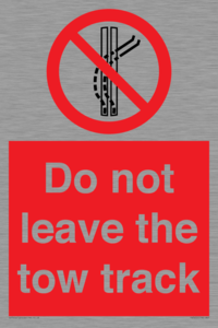 PV7650: Do not leave the tow track