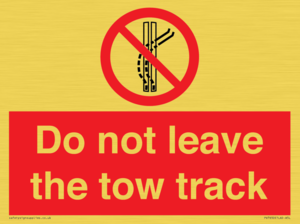 PV7650: Do not leave the tow track