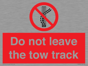 PV7650: Do not leave the tow track
