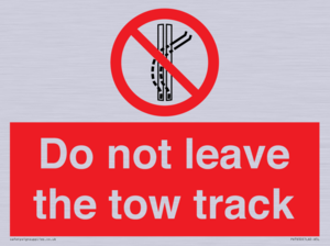 PV7650: Do not leave the tow track