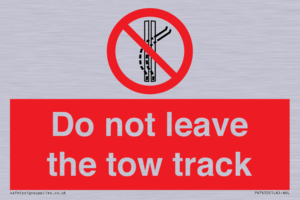 PV7650: Do not leave the tow track