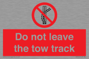 PV7650: Do not leave the tow track