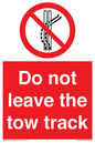 PV7650: Do not leave the tow track