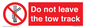 PV7650: Do not leave the tow track