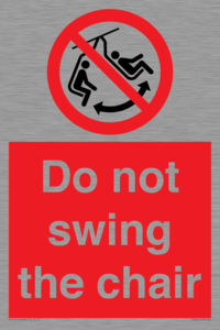 PV7651: Do not swing the chair