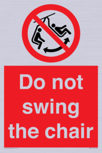 PV7651: Do not swing the chair