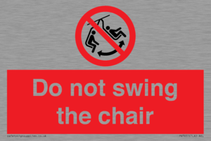 PV7651: Do not swing the chair