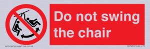 PV7651: Do not swing the chair