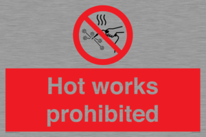PV7652: Hot works prohibited