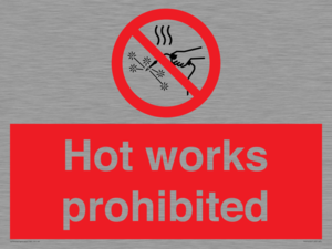 PV7652: Hot works prohibited