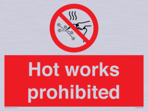 PV7652: Hot works prohibited