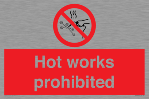 PV7652: Hot works prohibited