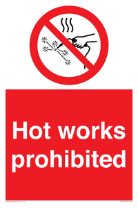 PV7652: Hot works prohibited