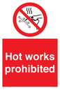 PV7652: Hot works prohibited