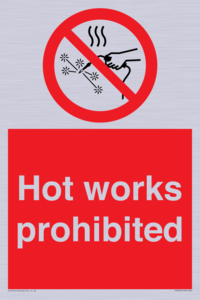 PV7652: Hot works prohibited