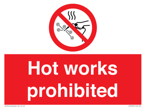 PV7652: Hot works prohibited