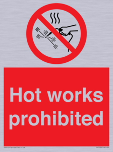 PV7652: Hot works prohibited