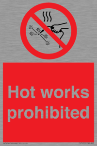 PV7652: Hot works prohibited