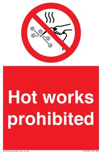 PV7652: Hot works prohibited