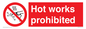 PV7652: Hot works prohibited