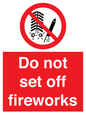 PV7653: Do not set off fireworks